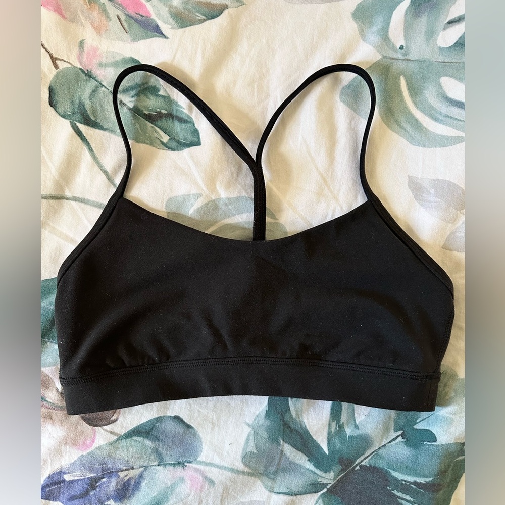 Lululemon Flow Y Bra Nulu, Light Support A-C Cups, Size 6